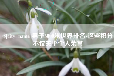 兴化男子5000米世界排名-这些积分不仅关乎个人荣誉