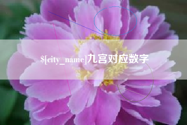 兴化九宫对应数字
