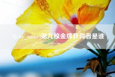 兴化第九枚金牌获得者是谁