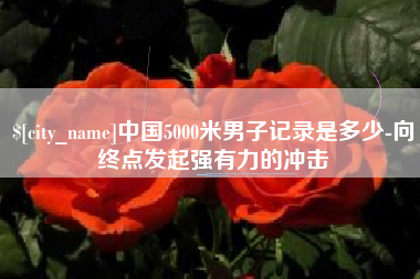 兴化中国5000米男子记录是多少-向终点发起强有力的冲击