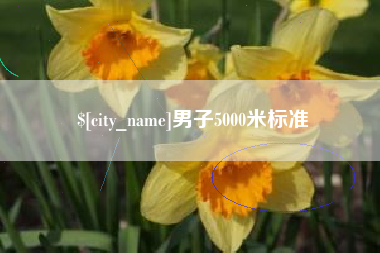兴化男子5000米标准