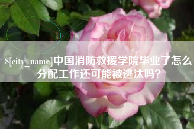 兴化中国消防救援学院毕业了怎么分配工作还可能被逃汰吗？