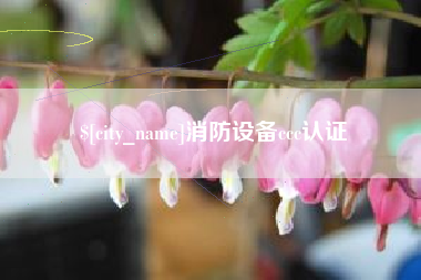 兴化消防设备ccc认证