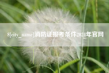 兴化消防证报考条件2024年官网