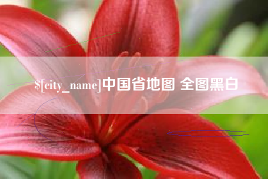 兴化中国省地图 全图黑白