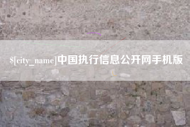 兴化中国执行信息公开网手机版