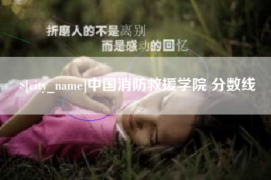 兴化中国消防救援学院 分数线