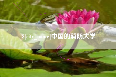 兴化中国的消防大学