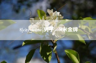 兴化男子5000米金牌