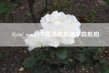 兴化中国消防救援学院航拍