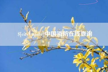 兴化中国消防在线查询
