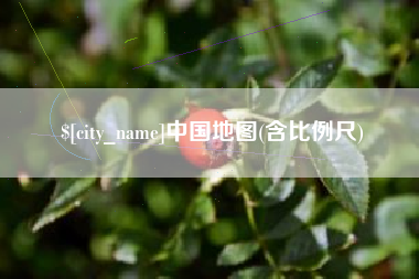 兴化中国地图(含比例尺)